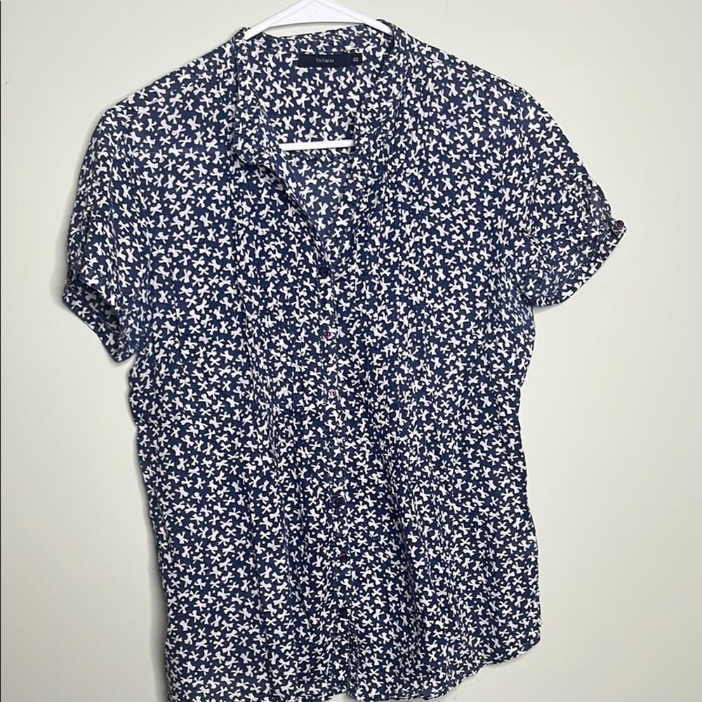 Tatuum Button Up Blouse size 8